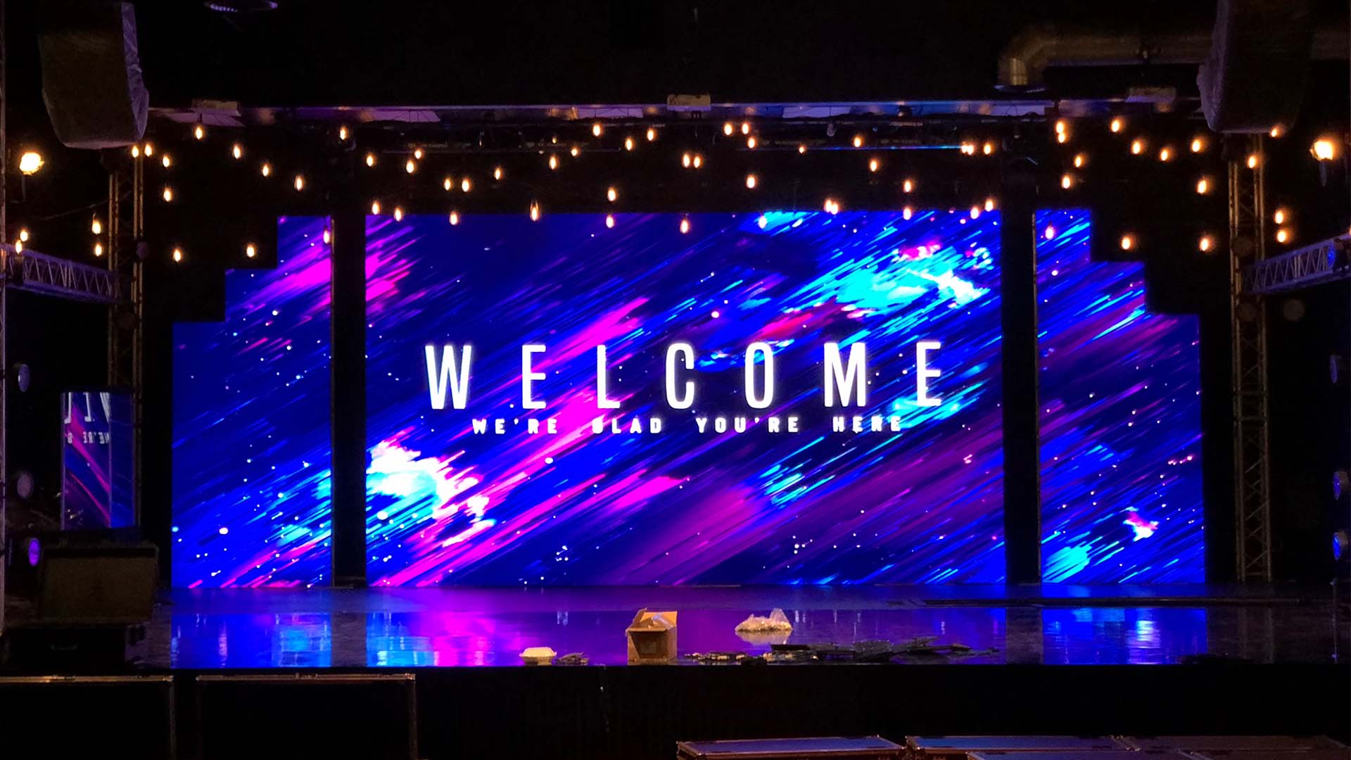 Indoor LED Video Wall rental Toronto