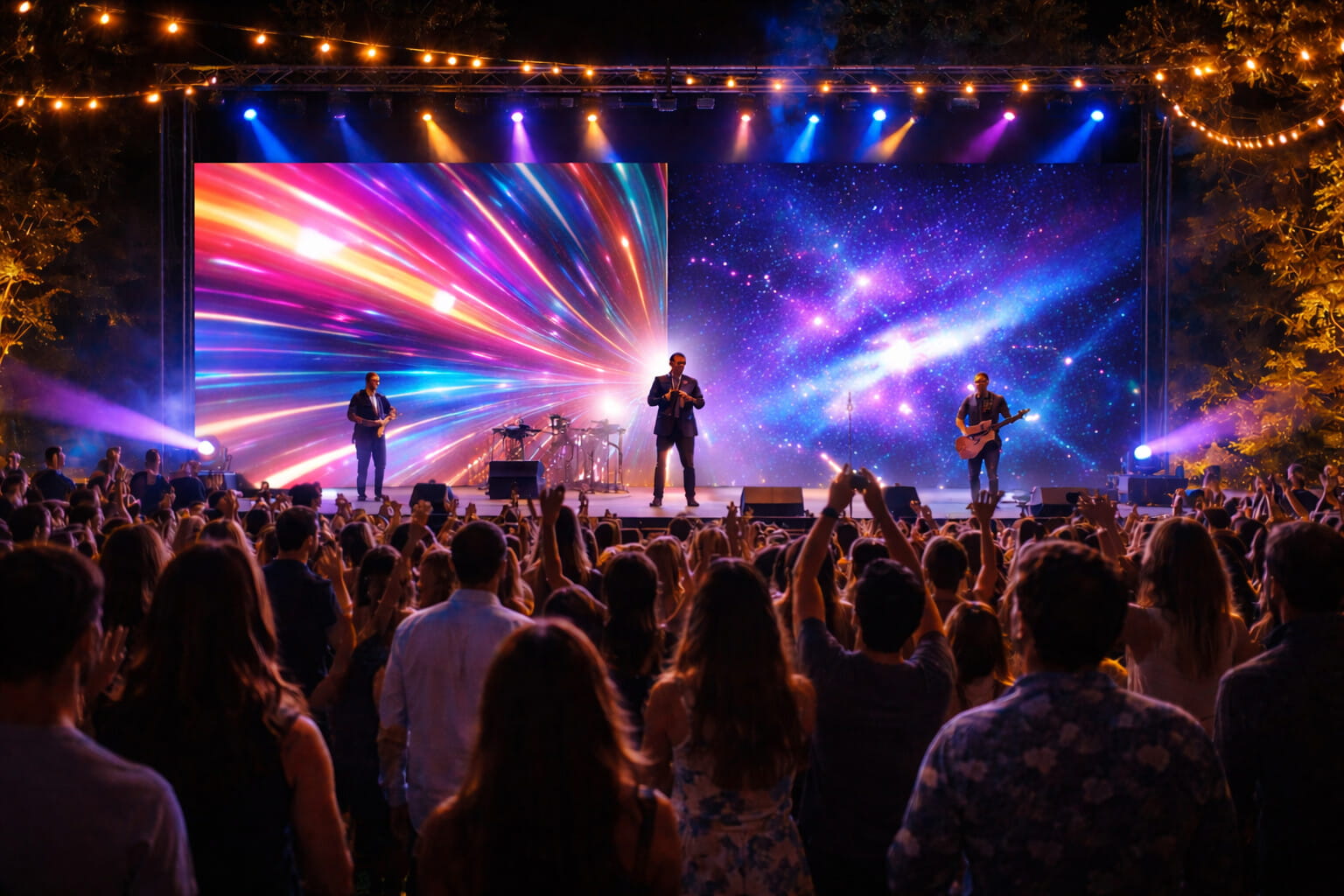 Outdoor LED Video Wall rental GTA